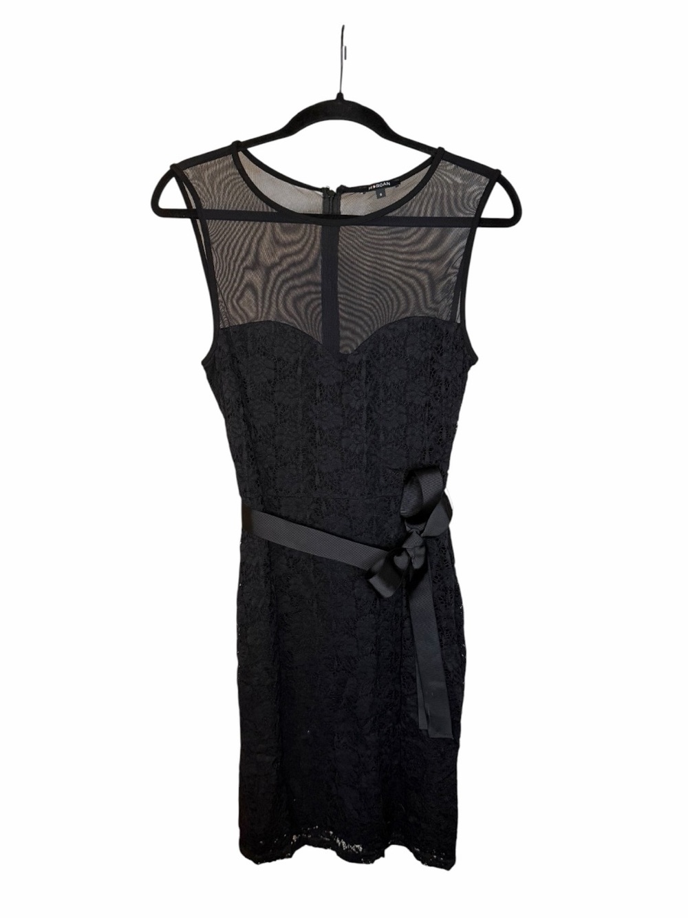 Morgan de Toi Mixed Media Cocktail Dress - Small